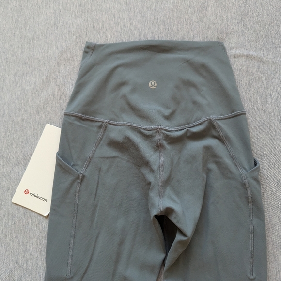 NWT Lululemon Align High-Rise Pant with Pockets 25" in Belgian Blue - Picture 6 of 9